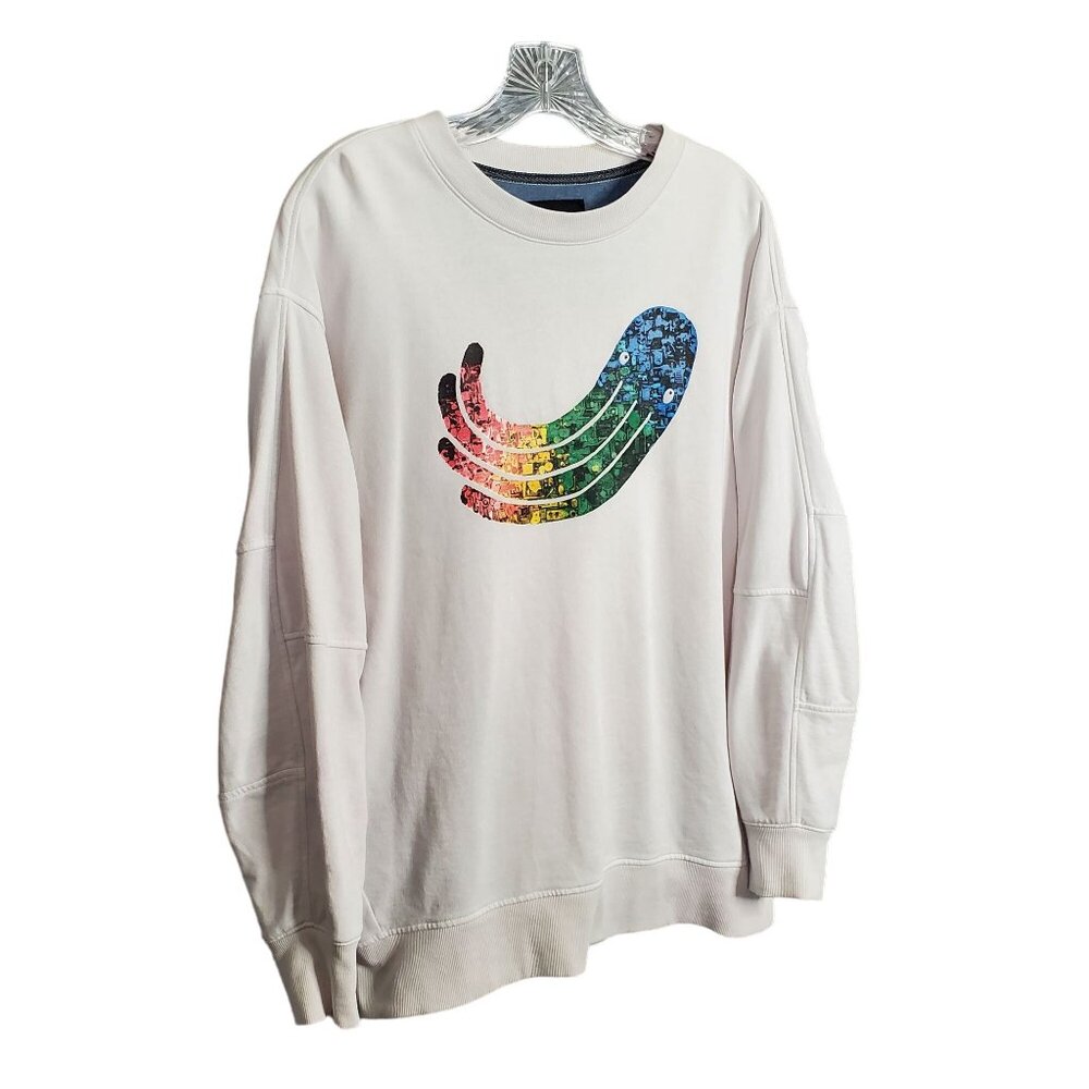 G-Star Raw X Pharrell Williams Sz  M Sweatshirt French Terry Octopus Bionic Yarn